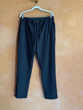Chubbies Performance Pants XL Black Stretch Drawstring Golf Casual Pants